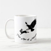 Mug Art de la fauconnerie - Buse à queue rousse (Gauche)
