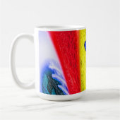 Mug Art de la flamme d'or (Gauche)