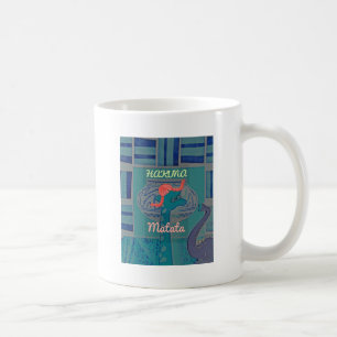 Mug Art de la girafe ludique : une délectation africai