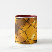 Mug Art de la mosaïque d'or (Centre)