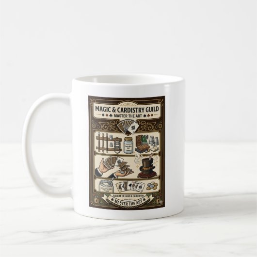 Mug Art de la Prestidigitation - Guilde de Cardistry e (Gauche)