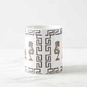 Mug Art de la scène tribale africaine Abstraite (Centre)