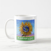 Mug Art de la Terre de tournesol (Gauche)