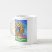 Mug Art de la Terre de tournesol (Devant gauche)