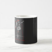 Mug Art de la typographie musicale | Conception modern (Centre)