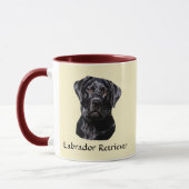 Mug Art de labrador retriever (Gauche)