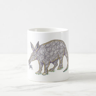 Mug Art de l'enchevêtrement de l'arène et du dessin