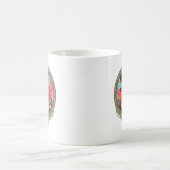 Mug Art de l'espace rétro du désert boho cosmique (Centre)