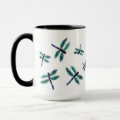 Mug Art de libellule de danse (Gauche)