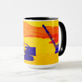 MUG ART DE L'IMAGINAIRE DE GOLF D'INGÉNIEUR D'EXPLOITA (Devant droit)