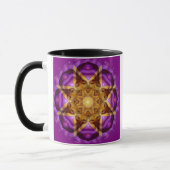 Mug Art de mandala de Bouddha (Gauche)