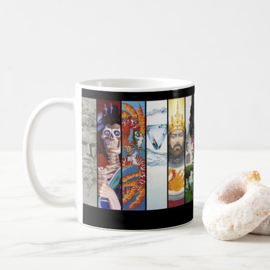 Mug Art de Melissa A Benson (Avec donut)
