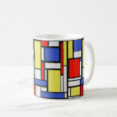 Mug Art de Mondrian (Devant droit)