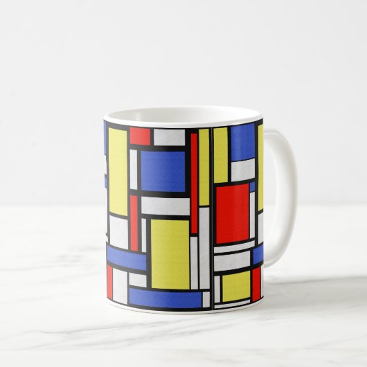 Mug Art de Mondrian (Devant droit)