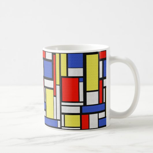 Mug Art de Mondrian (Droite)