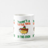 Mug Art de mot de taco de bébé drôle  (Centre)