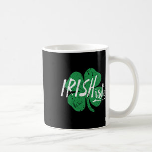Mug Art de mot irlandais Saint-Patrick Vintage Shamroc