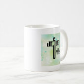 Mug Art de mot Jésus (Devant droit)