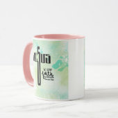 Mug Art de mot Jésus (Devant gauche)