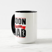 Mug Art de mots Cool futur papa  (Devant gauche)