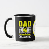 Mug Art de mots Cool Pickleball Dad (Gauche)