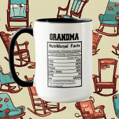 Mug art de mots de grand-mère mignonne
