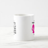 Mug Art de mots de sentiment de maman mignon (Centre)