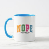 Mug Art de mots non drôle sarcasme (Gauche)