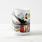 Mug Art de nez de bombardier - WW II (Centre)