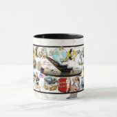 Mug Art de nez de bombardier - WW II (Centre)