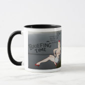Mug Art de nez de temps de briefing B-25 (Gauche)