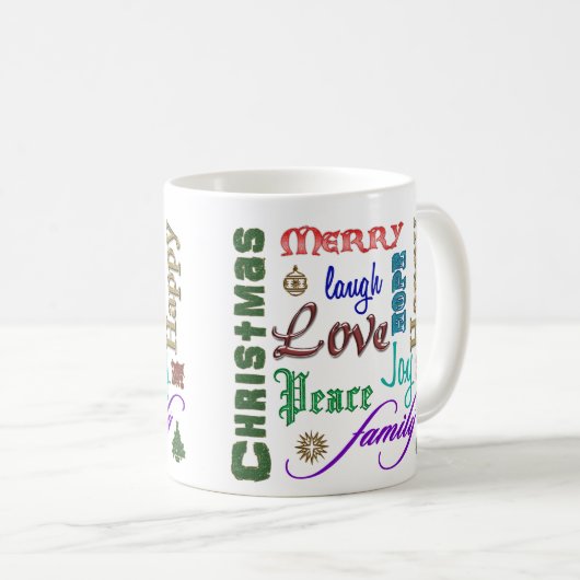 Mug Art de Noël (Devant droit)