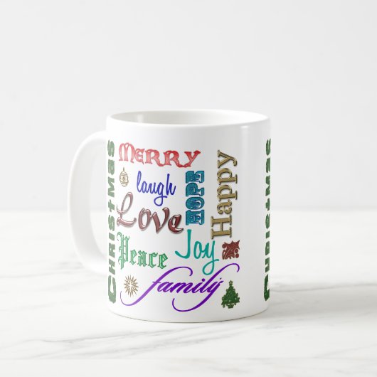 Mug Art de Noël (Devant gauche)