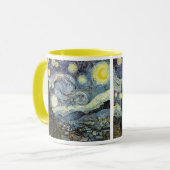 Mug Art de nuit Van Gogh Starry (Devant gauche)