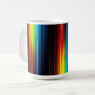 Mug Art de pannes de données colorées