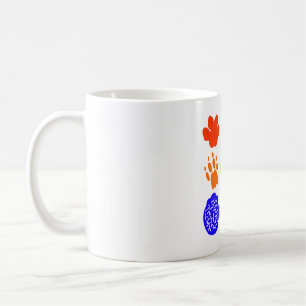 Mug Art de Pawprints animaux