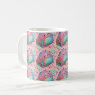 Mug Art de personnage de bonbon Kawaii Pastel Drip