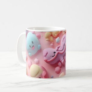 Mug Art de personnage de bonbon Pastel Kawaii