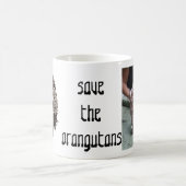 Mug Art de photo de bébé des orangs-outans OFI (Centre)