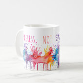 Mug Art de progrès et non de perfection (Devant gauche)