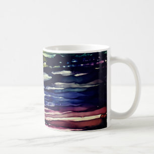 Mug Art "de réflexions ondulées" par Stephanie Steve