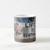 Mug Art de rue de Billie Holiday (Centre)