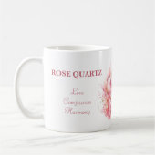 Mug Art de sorcière de cristal de quartz rose (Gauche)