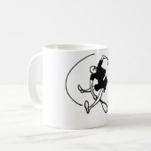 Mug Art de tennis par Kyle T. Webster (Devant gauche)