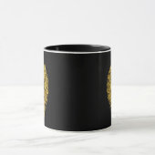 Mug Art de Totem de Géométrie Sacrée de Force Intérieu (Centre)