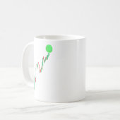Mug Art de trading d'actions cool pour hommes femmes T (Devant gauche)