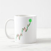 Mug Art de trading d'actions cool pour hommes femmes T (Gauche)