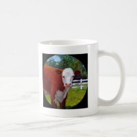 ART DE VACHE À GÉNISSE DE HEREFORD