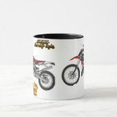 Mug Art de vélo de course (Centre)