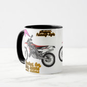 Mug Art de vélo de course (Devant gauche)